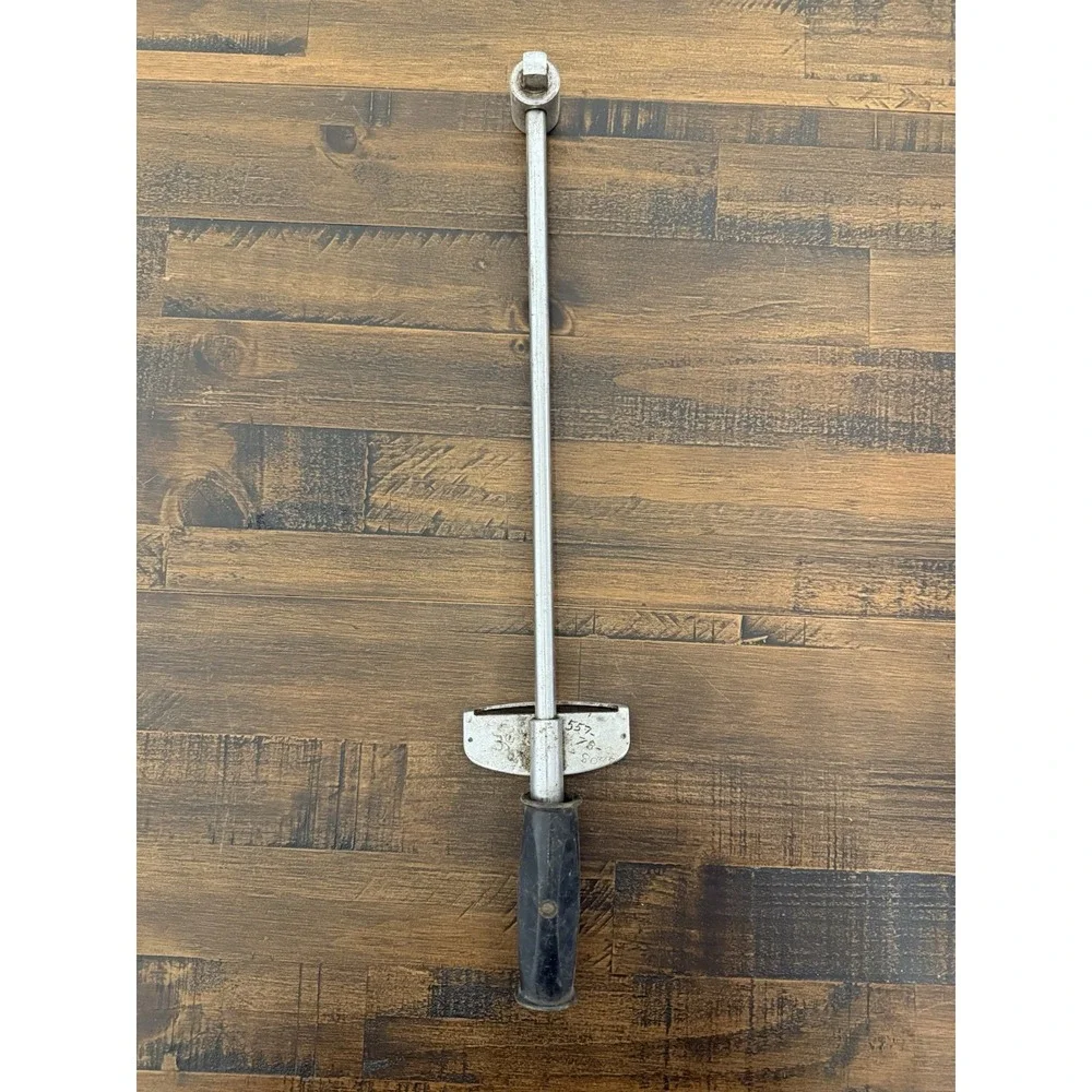 Vintage Sears Craftsman Torque Wrench 1/2' Drive Dual Range Scale 0-100 FT-LB